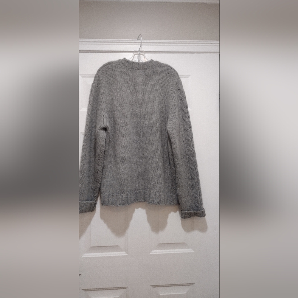 Abercrombie & Fitch Gray Wool Men's Sweater Size XL - Picture 3 of 5